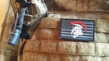 Tactical Shit Gun Spartan PVC Patch - Image 3