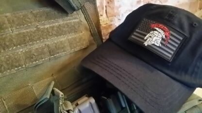 Tactical Shit Gun Spartan PVC Patch - Image 2