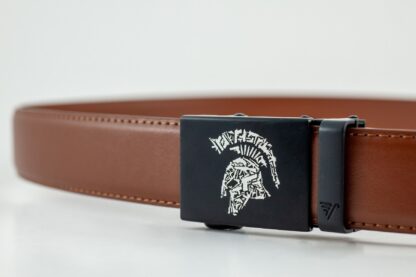 Tactical Shit MISSION EDC Belt-40mm-Leather-Brown