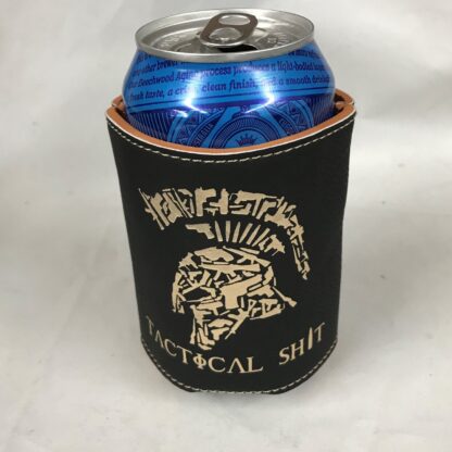 Tactical Shit Leather-Like Koozie - Image 3