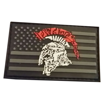 Tactical Shit Gun Spartan PVC Patch