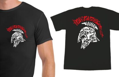 Gun Spartan Tactical Shit T-Shirt w/ Logo on Back