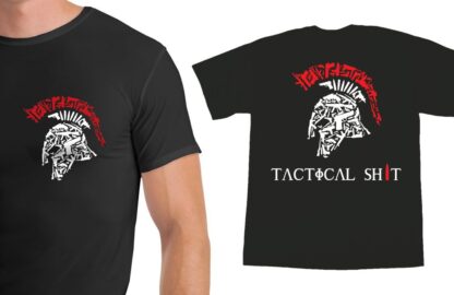 Gun Spartan Tactical Shit Logo w/ Name and Logo on Back