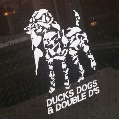 Ducks Dogs and Double D's Decal