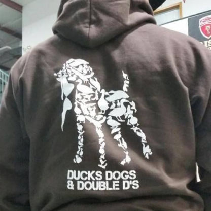 Ducks Dogs and Double D's Hoodie - Image 3