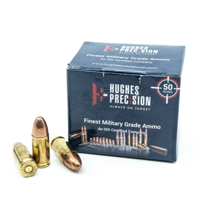 Hughes Precision AR-9 & Subgun Brass 9mm 124gr 1000rds - Image 3