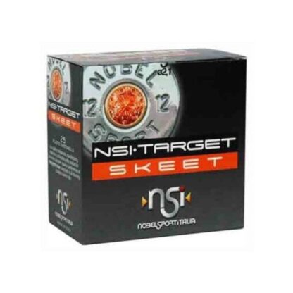 NobelSport Italia 12 Gauge 2.75", #8, 1 1/8oz, 250rd Case