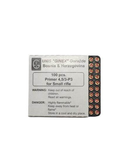 Ginex Small Rifle Primers 1000 CT - Image 2