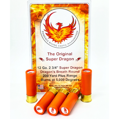 Phoenix Rising "Super Dragon" Dragon's Breath 12ga 2 3/4" 3rd Pack