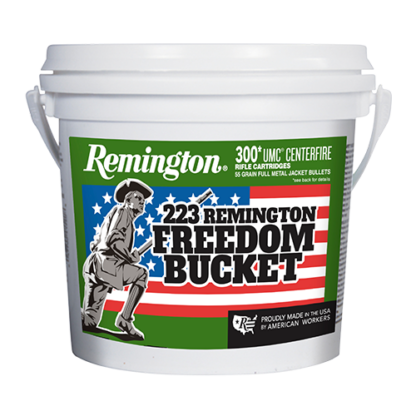 Remington UMC 223 Rem 55gr FMJ 300rd Freedom Bucket!!