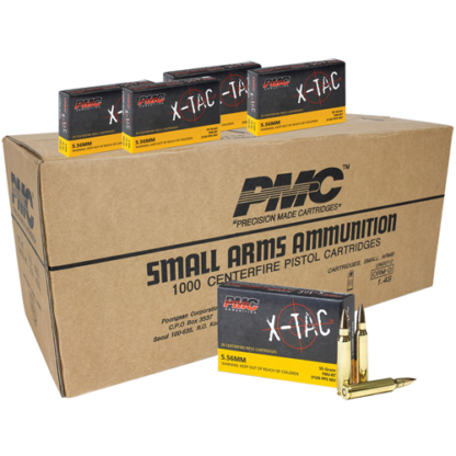 PMC X-TAC 5.56 NATO 55gr M193 FMJBT Ships Free!!! - Image 2