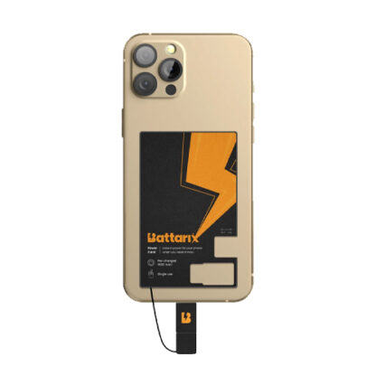 Battarix 1600mAh Disposable Emergency Power Card Charger