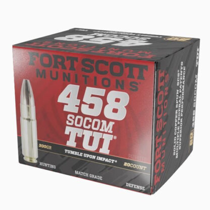 Fort Scott 458 SOCOM SCS TUI 300gr 20rd Box