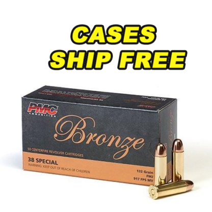 PMC 38 Special 132gr FMJ Cases Ship Free