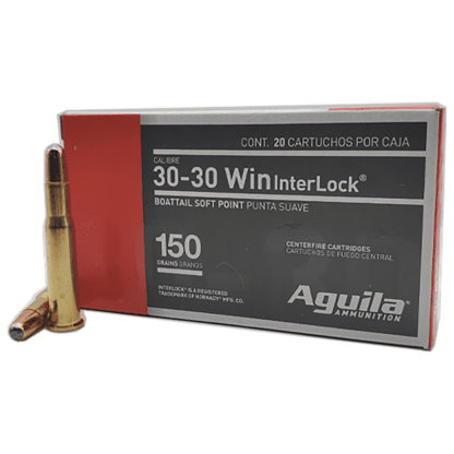 Aguila 30-30 Win 150gr InterLock BTSP 20rd Box