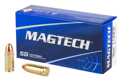 Magtech Sport Shooting, 9MM, 115Gr, Full Metal Jacket 1000rd Case