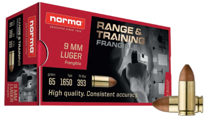 Norma Range & Training 9mm 65gr Frangible