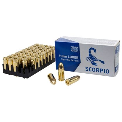 STV Technology Scorpio 9mm 115gr FMJ