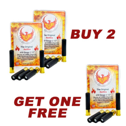 Phoenix Rising .410 Original Hellfire 2 1/2" Buy 2, Get 1 Free