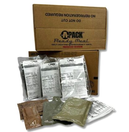 Ameriqual A-Pack Ready Meals MRE (12 Meals)