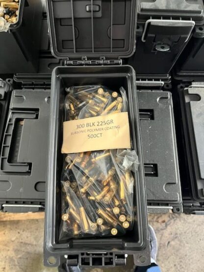 Vairog Subsonic 300 Blackout 225gr TPJ 500rd Ammo Can - Free Shipping!! - Image 3