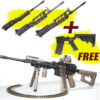 FightLite DUAL-FEED AR-15 Upper Assembly +  FREE Franklin Armory BFSIII Equipped M4-BLR Complete AR15 Lower