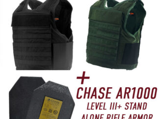 Highcom Trooper Tac XL Plate Carrier And 2 Chase LVL III+ AR1000 Plate Bundle