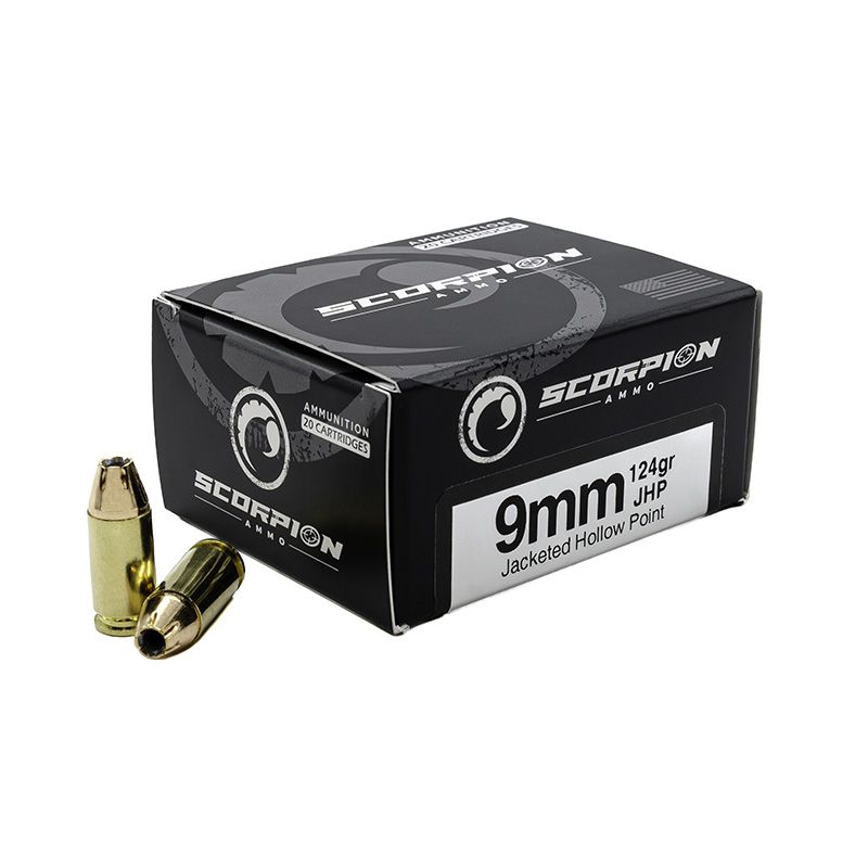 Scorpion Self Defense 9mm 124gr JHP