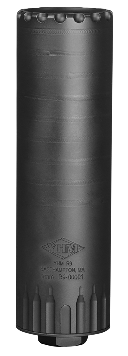 Yankee Hill Resonator R9 9mm 1.562" Suppressor - 1/2"-28 tpi