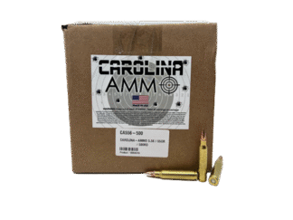 Carolina Ammo 5.56 NATO NEW M193 55gr FMJ - 500rd and 1000rds Ship Free!!