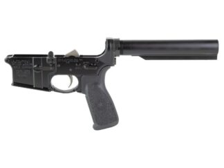 Bravo Company, Complete Lower Receiver, AR-15, Multi Caliber, Anodized Finish, Black, MK2 Receiver Extension, 7075 T6 Aluminum, Factory Cosmetic Blem