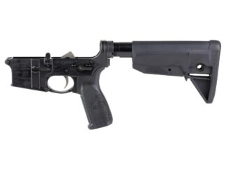 Bravo Company, Complete Lower Receiver, AR-15, Multi Caliber, Anodized Finish, Black, BCM MK2 Recoil Mitigation System, BCM MOD 0 Stock, 7075 T6 Aluminum, Factory Cosmetic Blem
