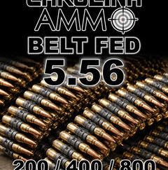 Carolina Belted 5.56 55gr NATO 800rds Ship Free!!