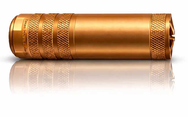 TMP Suppressors WYLDE .223/5.56MM Standard NATO 6-Baffle Suppressor - Titanium - Image 3