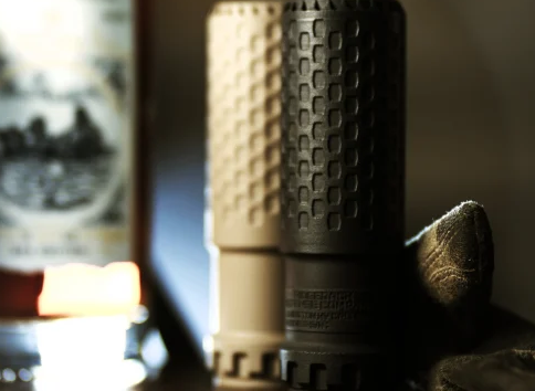 Ridgeback Defense Rhodie 6Ti, 5.56 NATO/6mm Titanium Suppressor